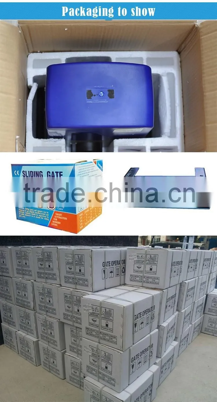 LOW COST 1600KGS REMOTE CONTROL sliding gate motor