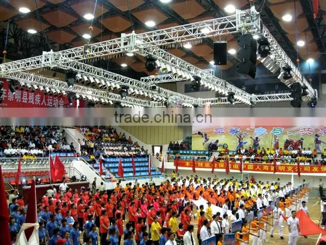 Lightweight 6082-T6/6061-T6 Aluminum Alloy pipe truss with strong loading capacity