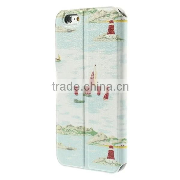 new arrival leather case for iphone6 Wallet Card Holder PU Leather Flip Case Cover For iPhone 6