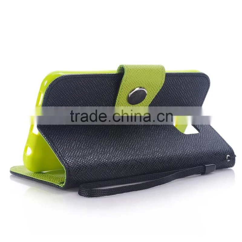 Leather Cover Case for Samsung Galaxy S6 New Popular Fancy Diary Case for Samsung S6
