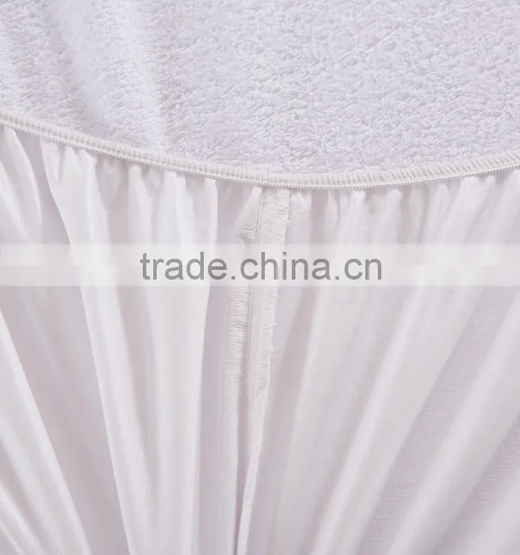 Wholesale Wool Polar Fleece Waterproof PVC Film Hospital Bed Mattress Cover
