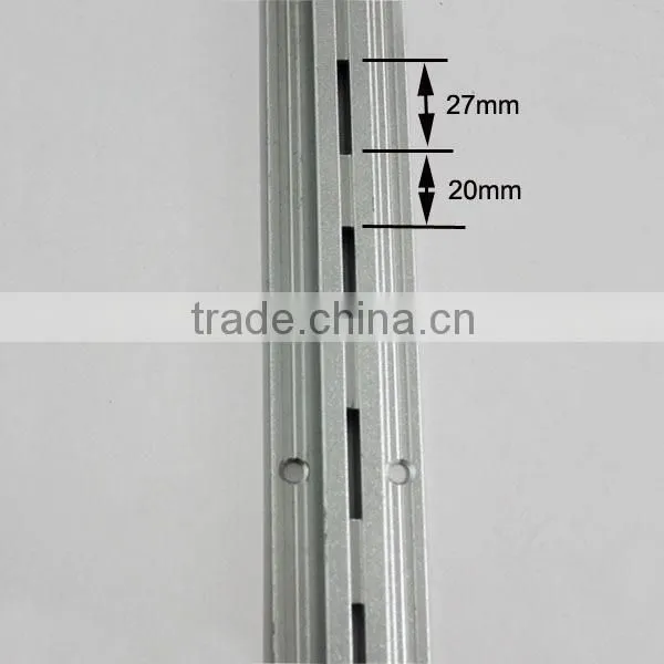 Supermarket Shopfitting Aluminum Single Strut Channel