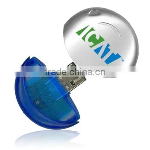 round shape usb 2.0 driver OEM acceptable cheap platstic usb customize flashdrive