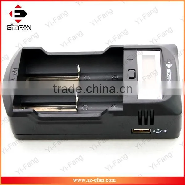 New WF1 LCD 2 bays Intellicharge universal charger from yifang