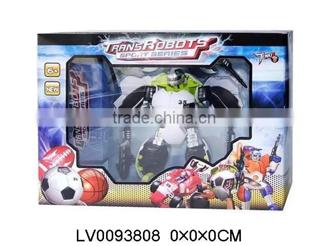 Super man toy robot with light for kids