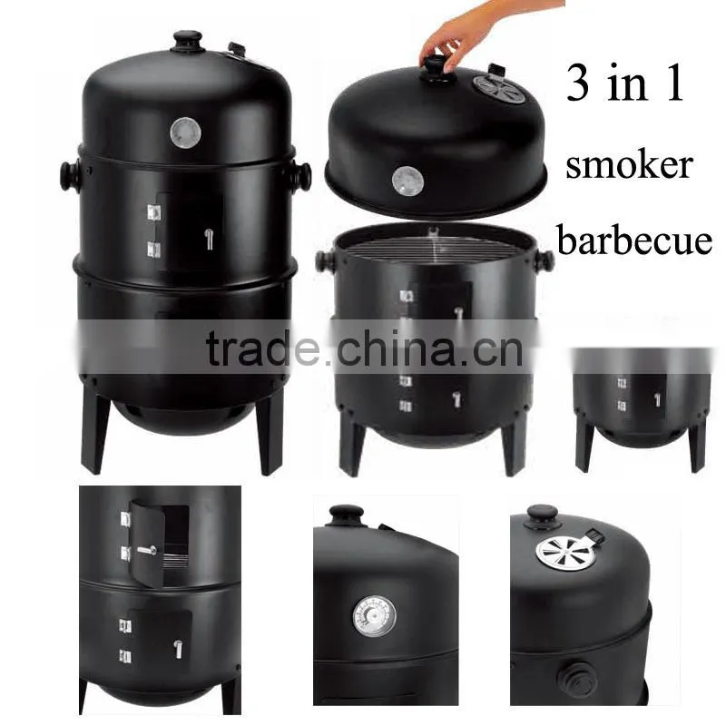 Barrel bbq charcoal grill smoker bbq grill outdoor bbq