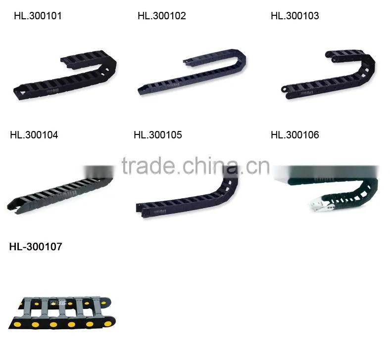 Alibaba China Supplier Robot Cable Drag Chain