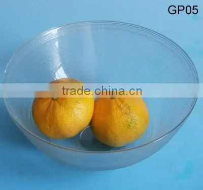 Decorative design large glass bowl homeware household