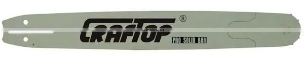 chainsaw guide bar 6''~42'' solid tip and laminated bars