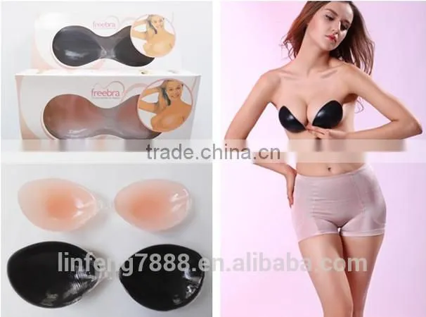 hot selling push up invisible perfect silicone bra