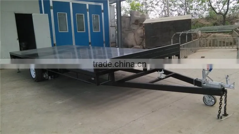 Heavy load capacity with CE approved car trailer