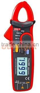 Mini Clamp Multimeter, AC/DC/Resistance/Capacitance Clamp Meter, True RMS 200A, UT210E