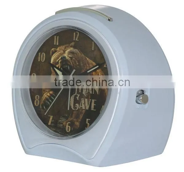 Promotion musical alarm clocks good reputation/Melody table clocks hot sale types