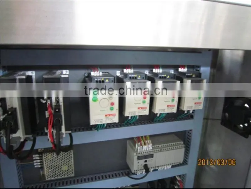 PVC Label shrinking machine for bottle body and cap