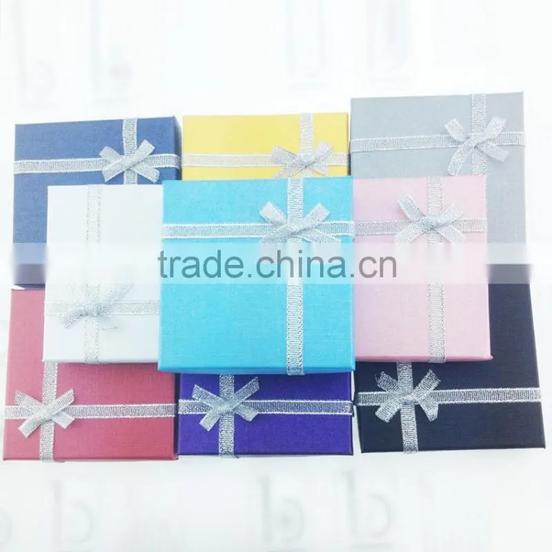 New colorful customized paper jewelry box for bracelet