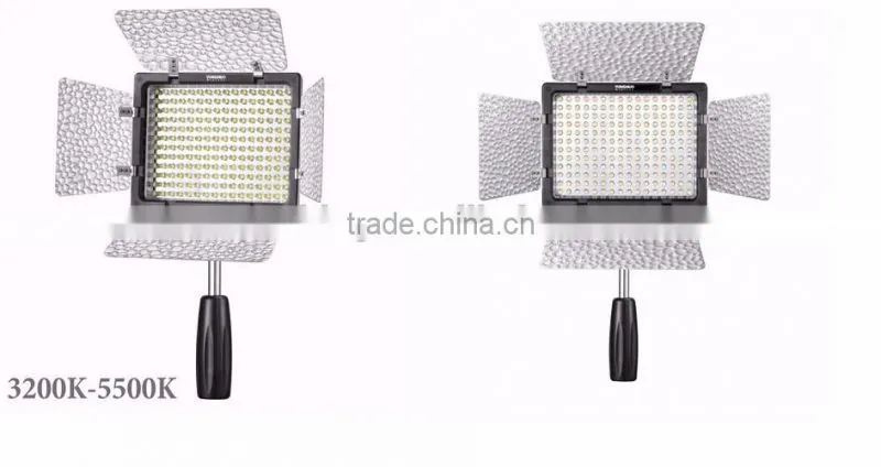 Yongnuo YN160 III 5500K/3200K dimmable camera HD160 LED video light for Canon Nikon Pentax DSLR camera video camcorder
