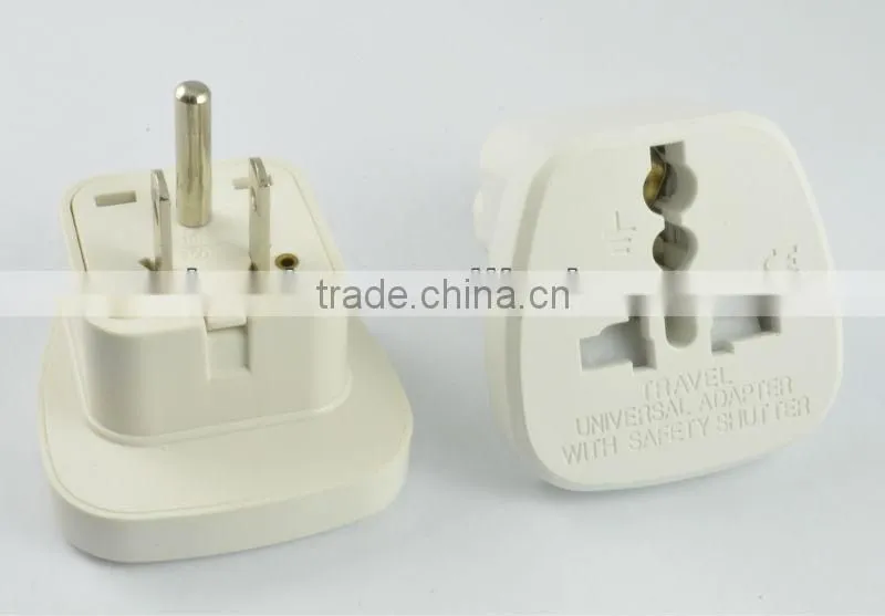 universal to 3 pin plug travel adapter us 3 pin plug, philippines travel plug adapter with safety shutter
