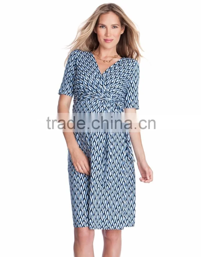 Long sleeves nursing wear breastfeeding Top for pregnant women