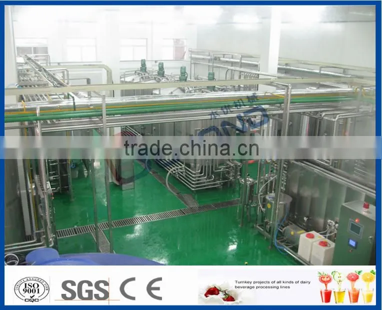 fruit juice processing line from concentrated juice