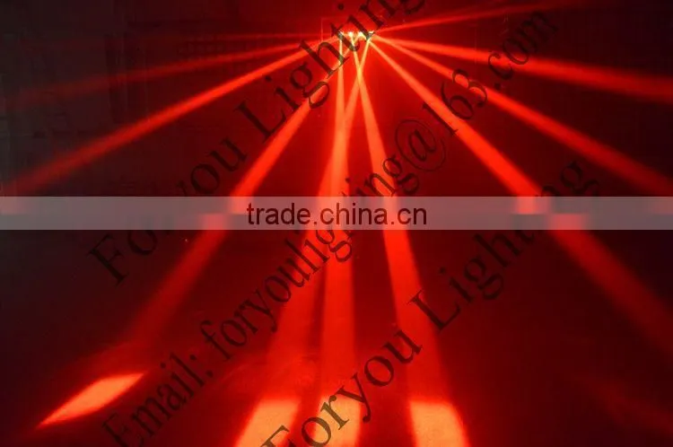 American DJ Zipper 4-Head Barrel Mirror Scanner 4pcs 10W RGBW 4IN1 LED Disco DJ Light