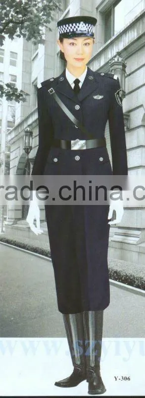 wholesale handmade cotton/polyester security guards uniform