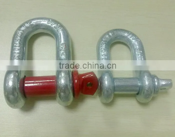 Forged d shackles /dee shackle / bow shackle