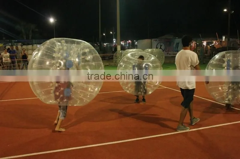 Hola inflatable bumper ball/human bowling ball/football bubble for sale