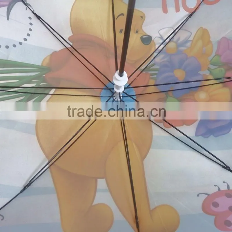 Lovely children fashion winnie the pooh umbrella