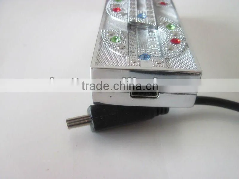 Green electronic cigarette lighter