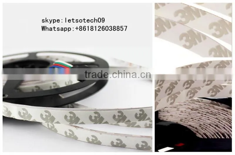 CE RoHS Certification Flex LED Strips Type RGB emitting color smd 5050 5v led strip light with battery box