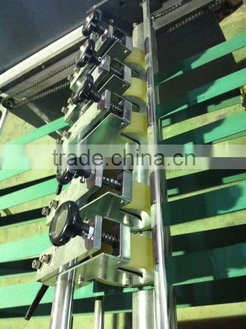 Semi-auto thermal bopp film laminating and splitting machine