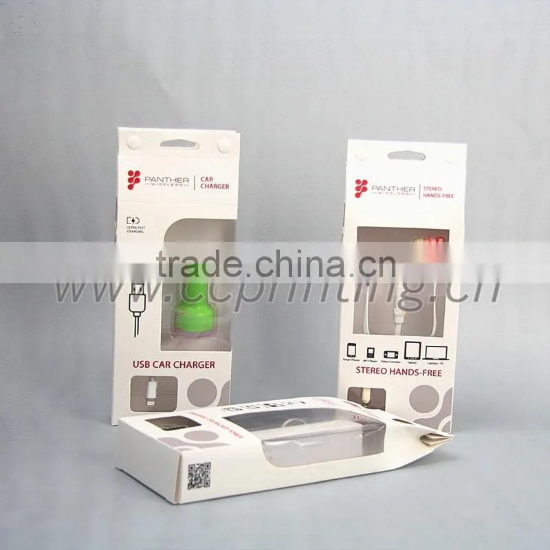 small paper box used for electric car charge