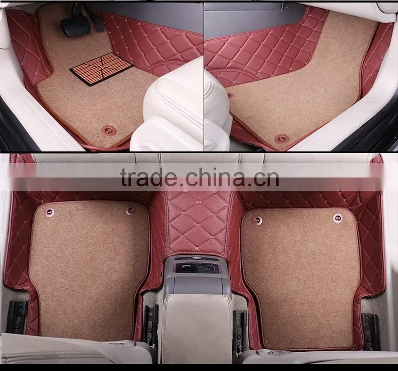2016 new design carpet car floor mat from China supplier