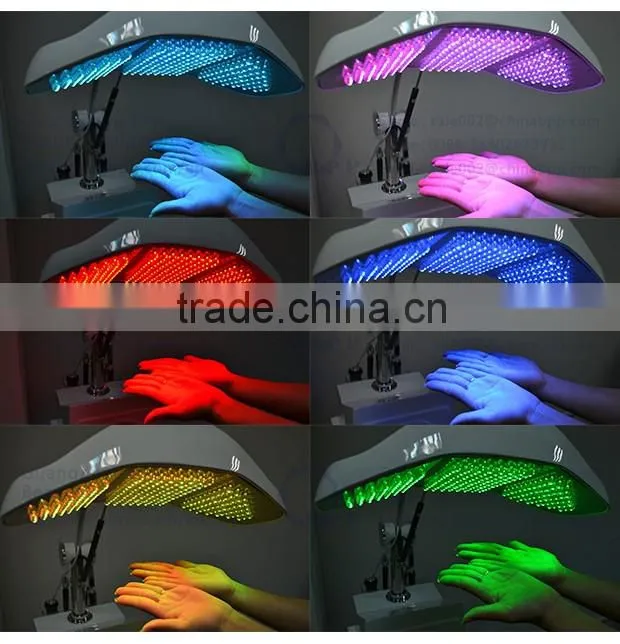 Multifunction Led PDT Light Red Blue Yellow Skin Photon Skin Rejuvenation Led Light Therapy Machine