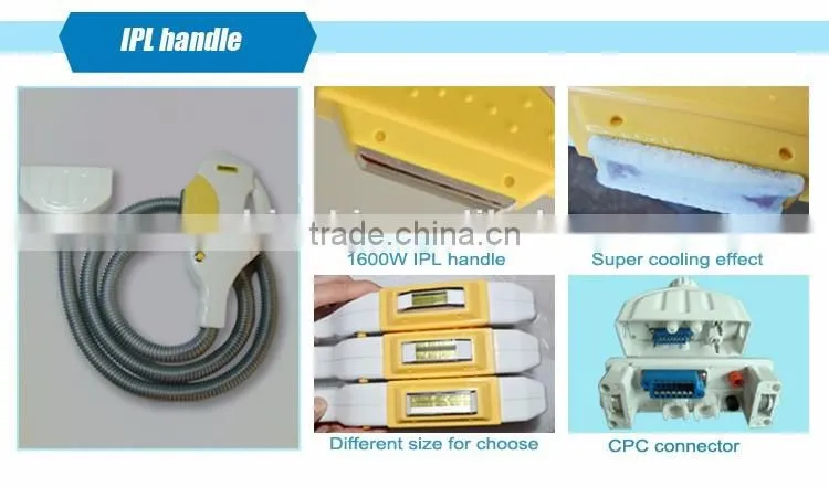 CE approved most-effective intense pulsed light shr ipl machine for fast hair removal