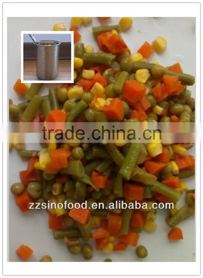 Canned Food Mixed Vegetable Tin Cans for Food Canning