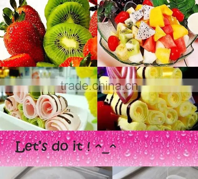 factory supply fried ice cream machine, ice cream fried machine, commercial fried ice cream machine