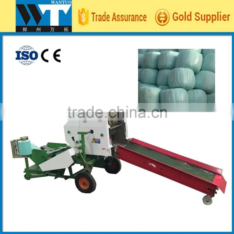 Round silage packing machine corn silage machine