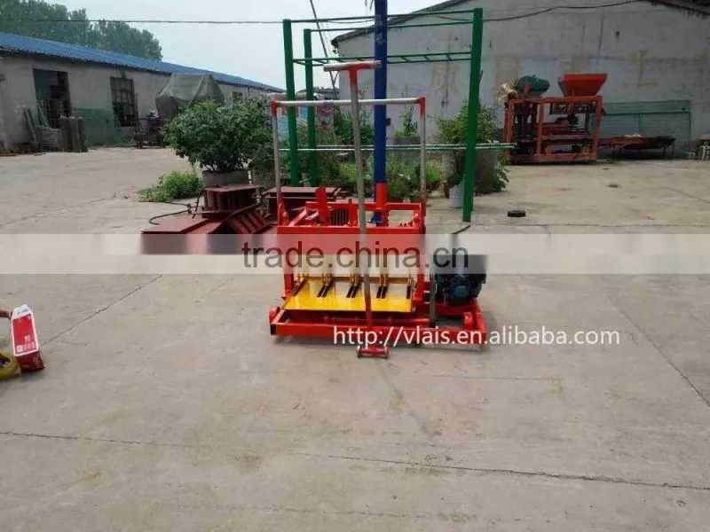 Diesel engine brick machine QM 4-45 concrete block making machine