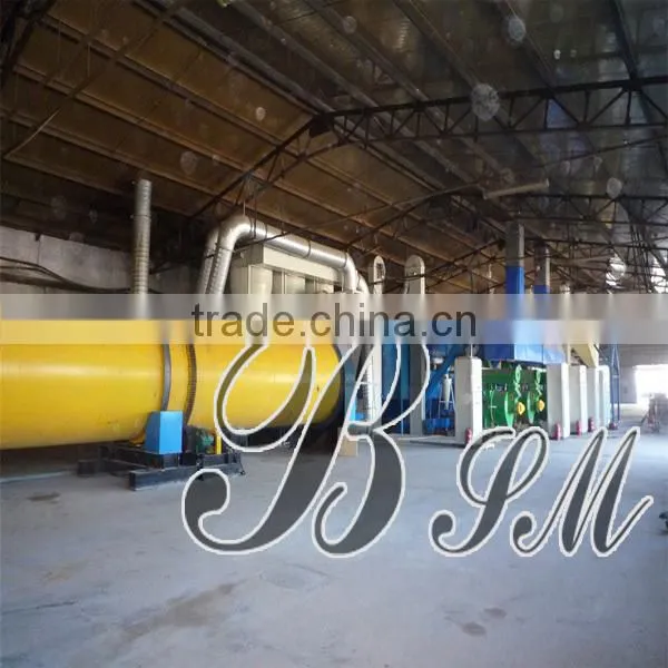 BSM high capacity hot selling drum rotary dryer for chicken manure