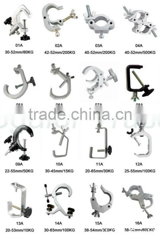 Cheap light c clamp stage lighting clamps