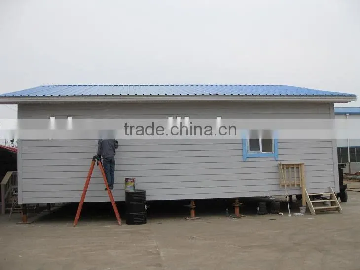 luxury prefab steel villa/simple steel structure villa house