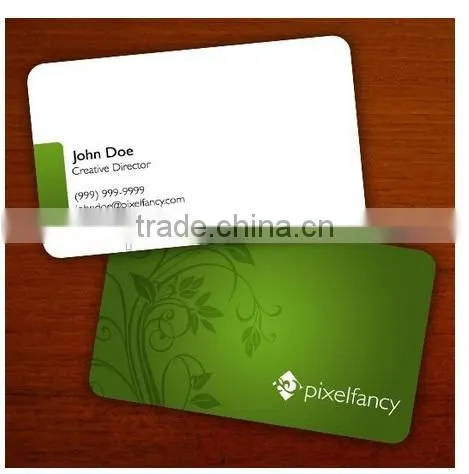 Printable PVC/paper/metal business card