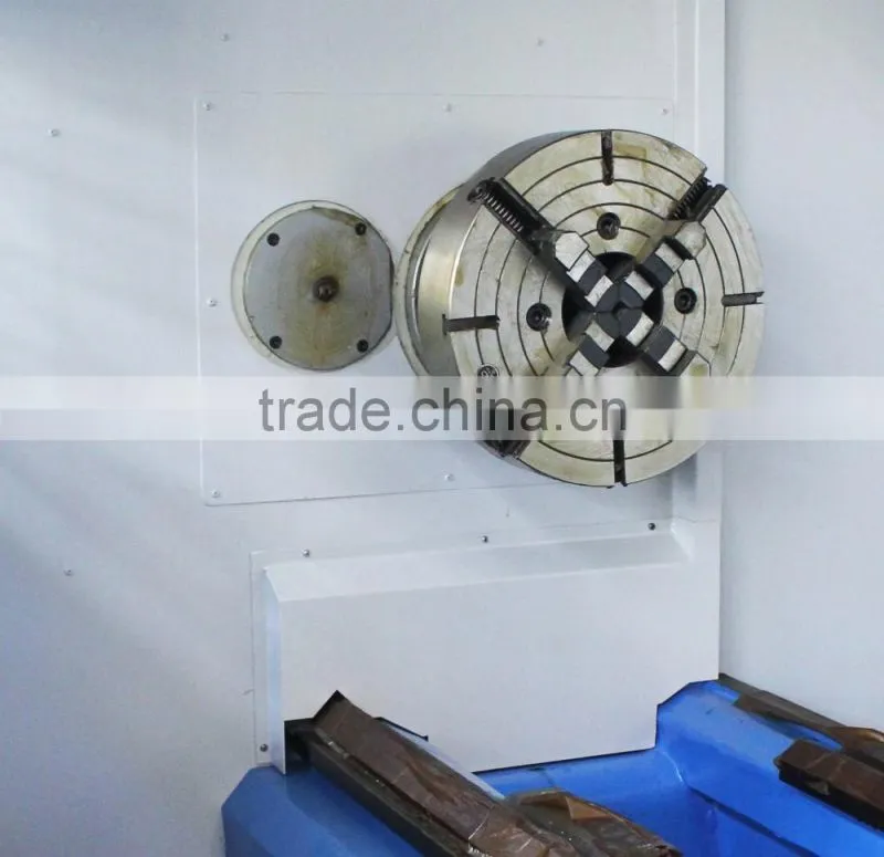 Large Sized CNC Lathe / 800mm Swing Heavy Duty CNC Horizontal Lathe
