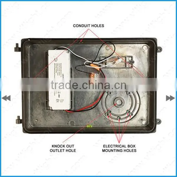 DLC/UL 5 years warranty Outdoor Security Led Wall Pack Lights