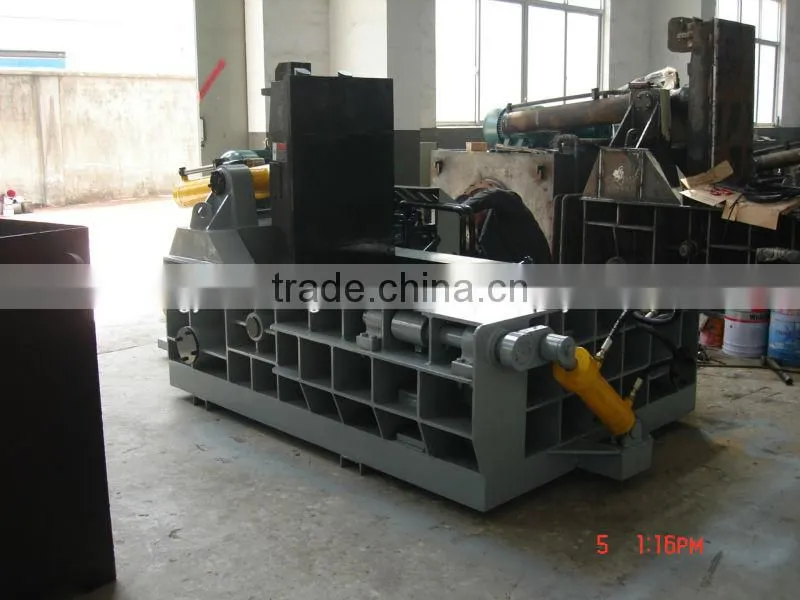Scrap metal baler