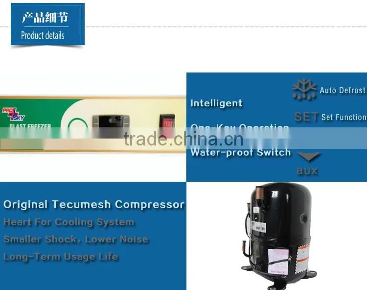 Mini IQF Vegetable Freezer