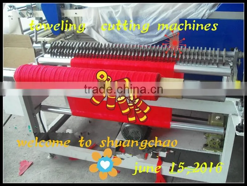 Automatic nonwoven slitting machine