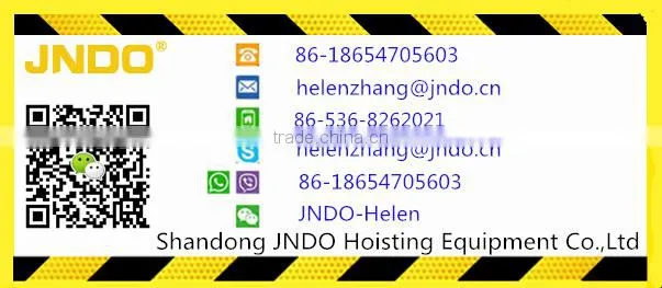 PA portable Wire Rope Sling cheap prices mini electrical hoist 600kg