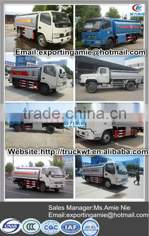 10000 liters howo EuroII 290hp off road 4x4 oil truck